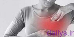 علت درد سینه در زنان